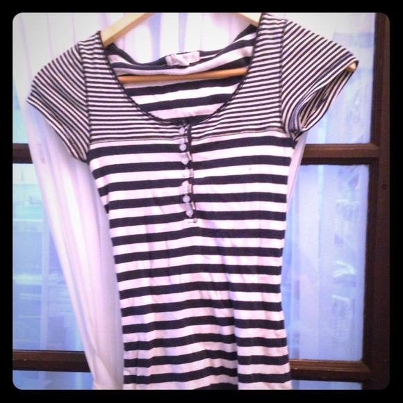 Aeropostale nautical striped shirt