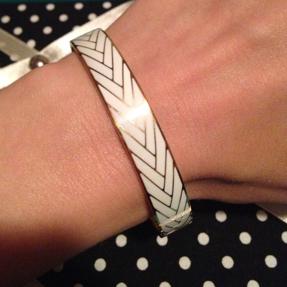 J. Crew Jewelry - SOLD - White J Crew Bangle