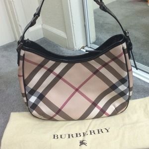 Burberry Nova Check Hobo