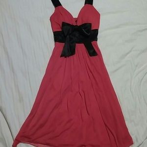 Coral Cocktail Dress