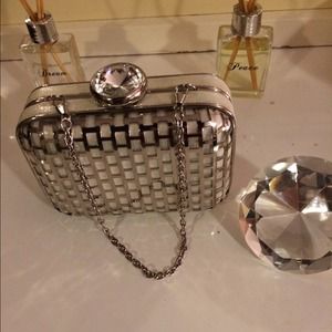 Luxe evening clutch. Brand new without tags