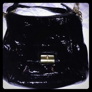 Sold sold NWOT Black Patent auth. Coach-SOLD