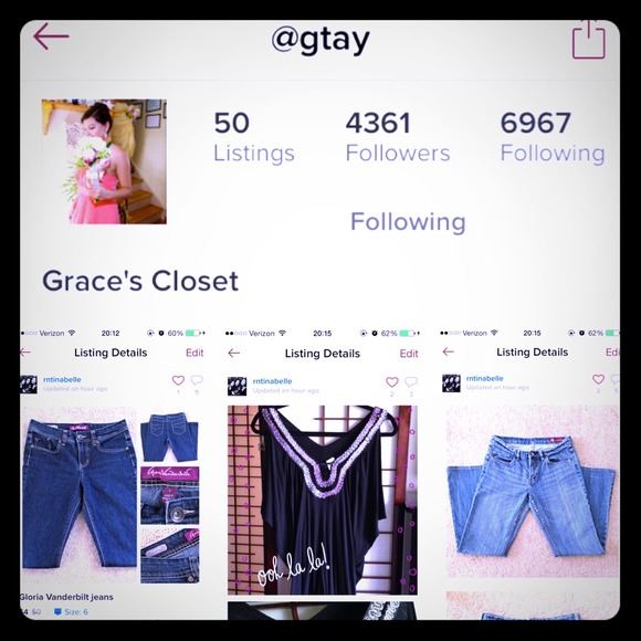 Jeans bundle for @gtay with free top 💕🌺