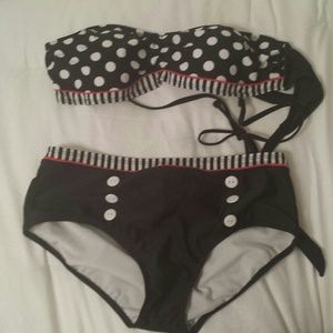 Retro bathing suit.