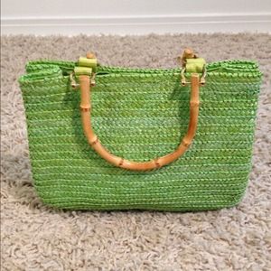 Lime green handbag was $10