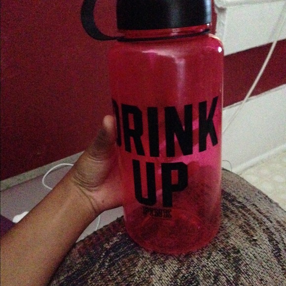 Pink bottle