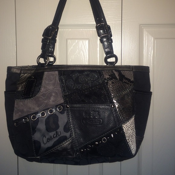 Authentic Patchwork Coach bag