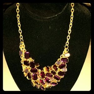 Purple necklace