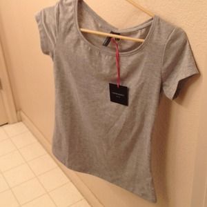Plain gray tee