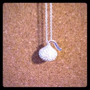 Hershey's kiss necklace