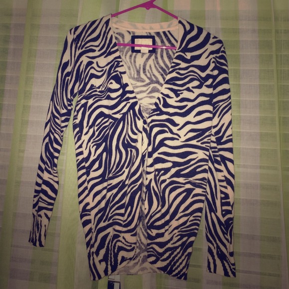 Zebra print cardigan 😍 - Picture 1 of 2