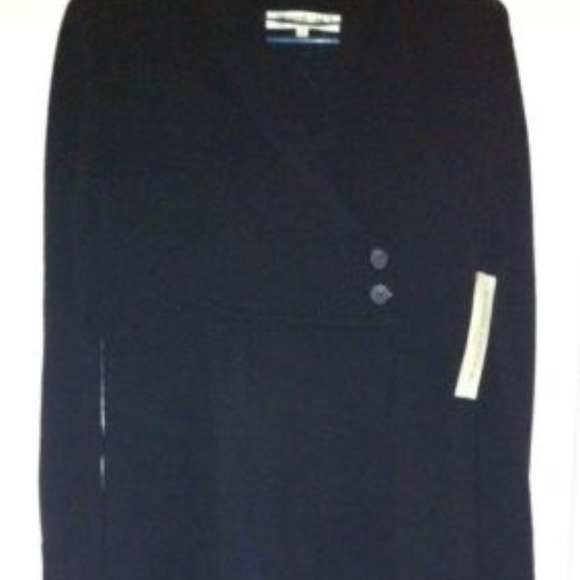 NwT Evan picone Black sweater dress ($99)