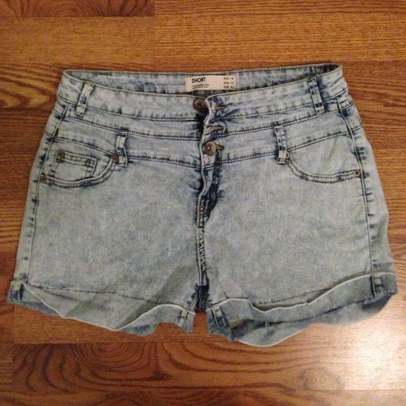 ❎SOLD on Vinted❎  wash high waisted denim shorts