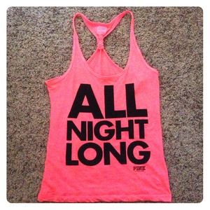 Pink by VS racerback tank