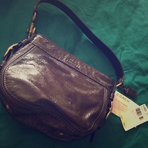 Authentic Coach Patent Leather Collection Bag
