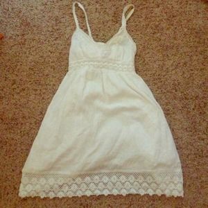 White summer dress