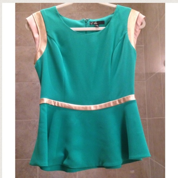 C. Luce Peplum Top