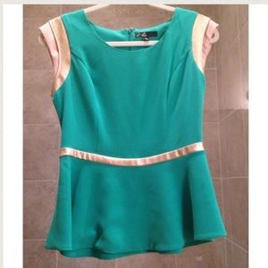 C. Luce Peplum Top