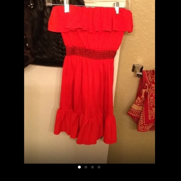 Red dress