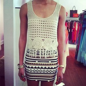 Umgee Crotchet Tank