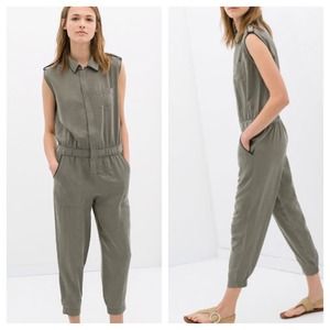 ⚡️Flash Sale⚡️NWOT Zara Jumpsuit