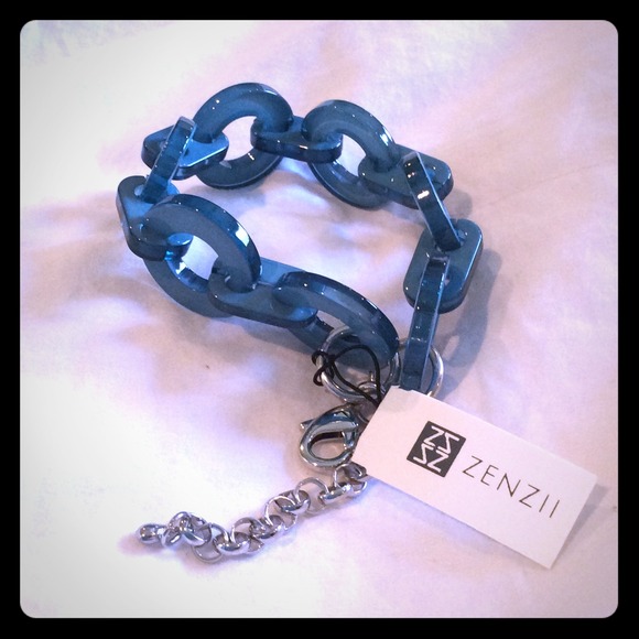 ❌SOLD❌RETRO RESIN LINK BRACELET