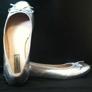 Silver Shimmer Flats
