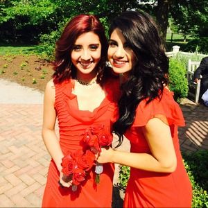 Vera wang red bridesmaid dress.! ❤️💋‼️