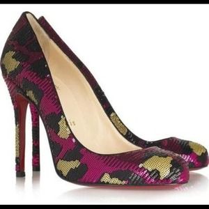 FiFi 100 leopard Louboutin size 36.-sold-