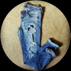AE skinny jeans