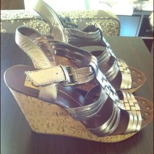 Dolce Vita Metallic Wedges