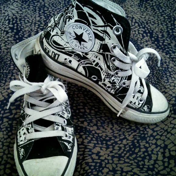 LAST CHANCE! Graffiti Converse All Star