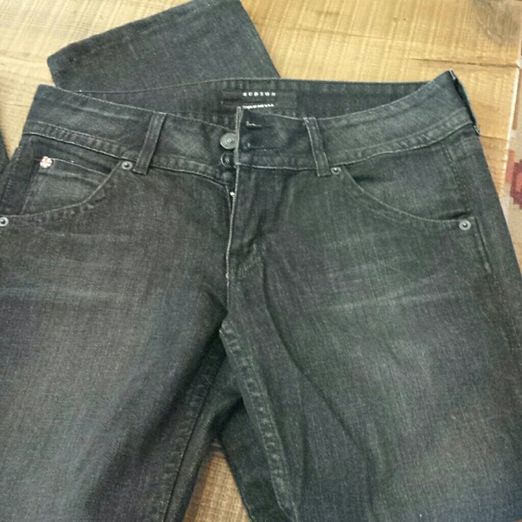 Hudsons, black, straight leg.  Never worn.