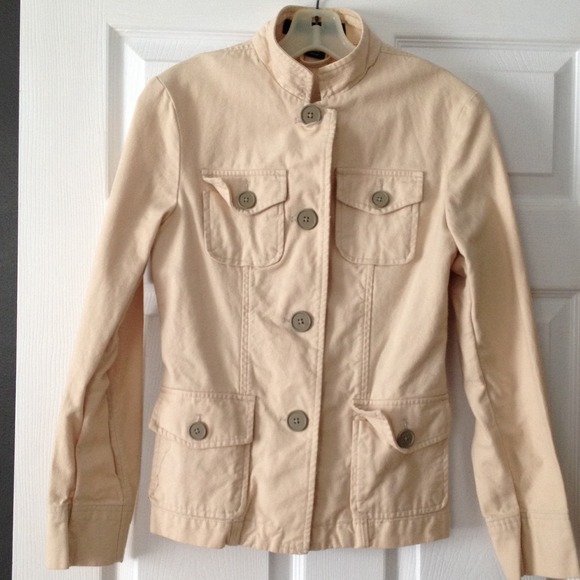 Gap Khaki color button up jacket