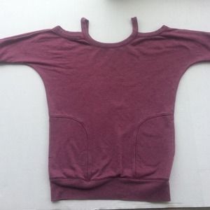 Victoria Secret cold shoulder sweatshirts