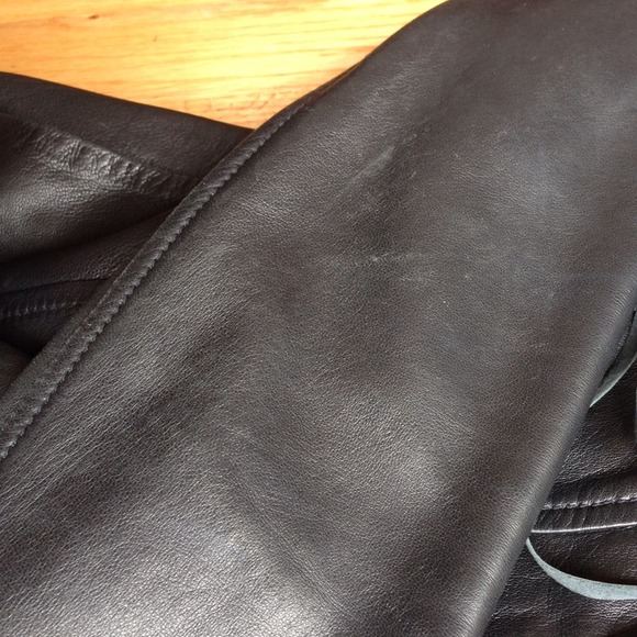 fringe leather jacket❤️ - Picture 3 of 4