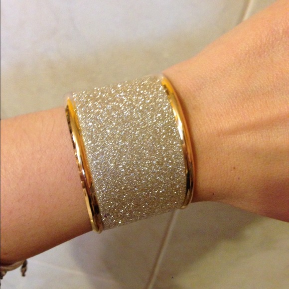 sparkly cuff bracelet