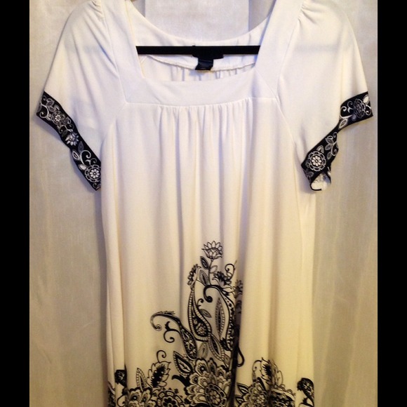 Black and White Dress