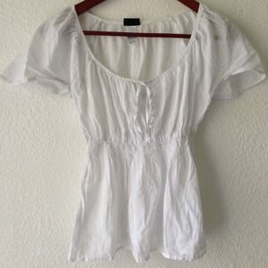 REDUCED!! White H&M Cotton Top