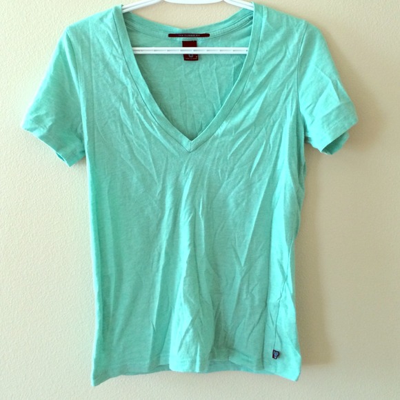 Mint v neck - Picture 1 of 1