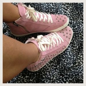 Steven madden pink leather