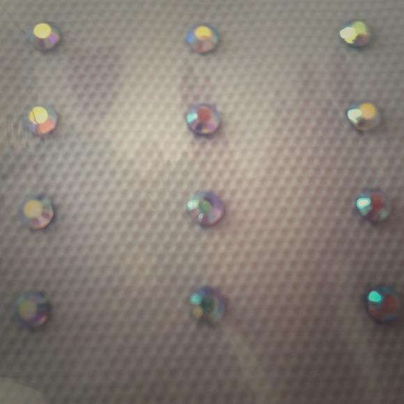 Beautiful -AB rhinestone Iron on .For hair,clothes