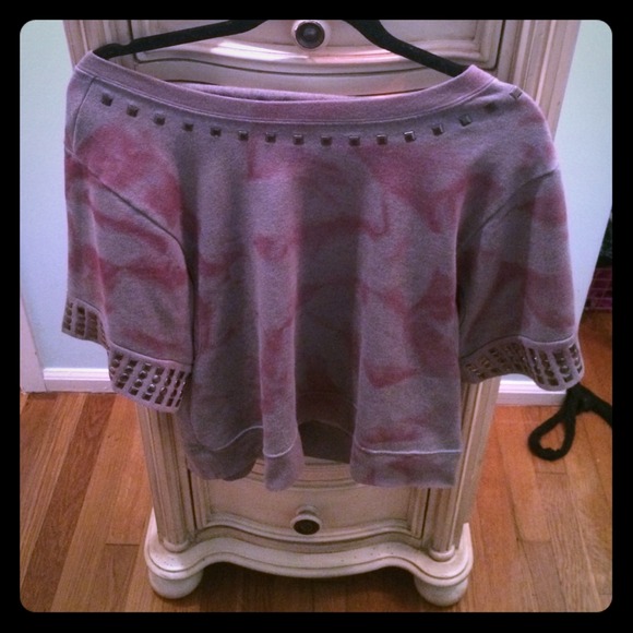 vintage Havana studded sweatshirt