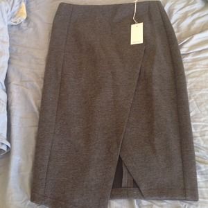 Tobi Signing Off Slit Skirt