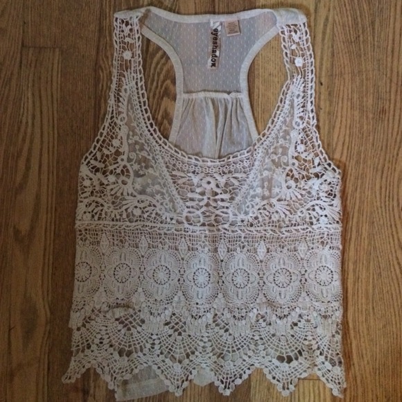 Lace tank