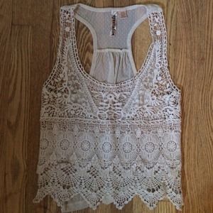 Lace tank