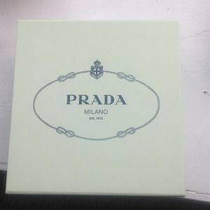 PRADA BOX..great for jewelry and to organize.