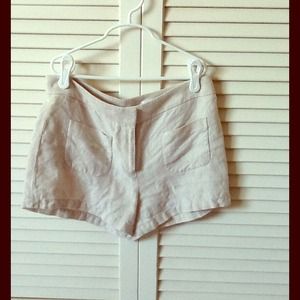 Club Monaco linen shorts
