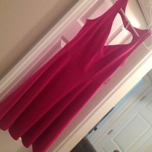 Hot Pink Kirra Dress with Heart Cutout