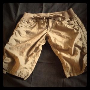 Olive cargo Bermuda shorts FREE WITH PURCHASE